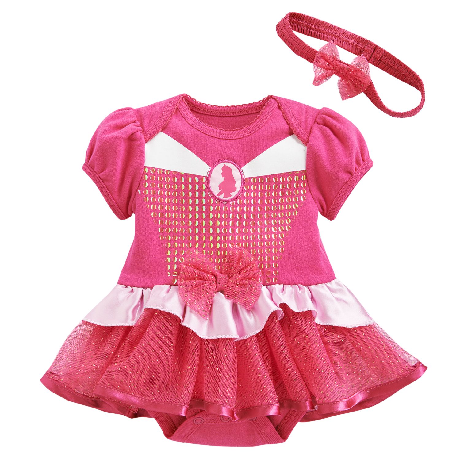 sleeping beauty baby onesie