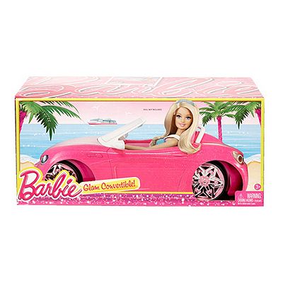 Barbie glam car convertible sale