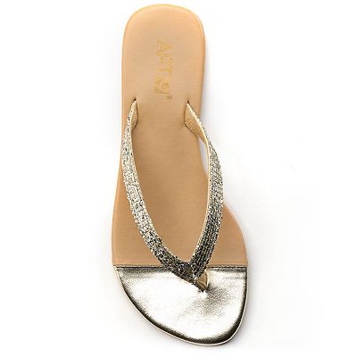 Apt. 9 Glitter Flip Flops