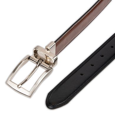 Croft & Barrow® Feather-Edge Stitched Reversible Belt - Big & Tall