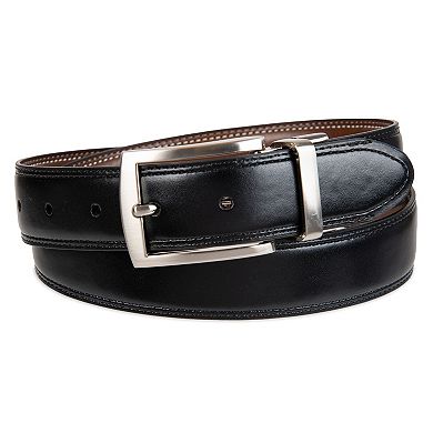 Croft & Barrow® Feather-Edge Stitched Reversible Belt - Big & Tall
