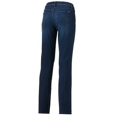 ELLE™ Slim Straight-Leg Jeans - Women's