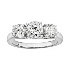 Engagement Cubic Zirconia Rings Jewelry Kohl s