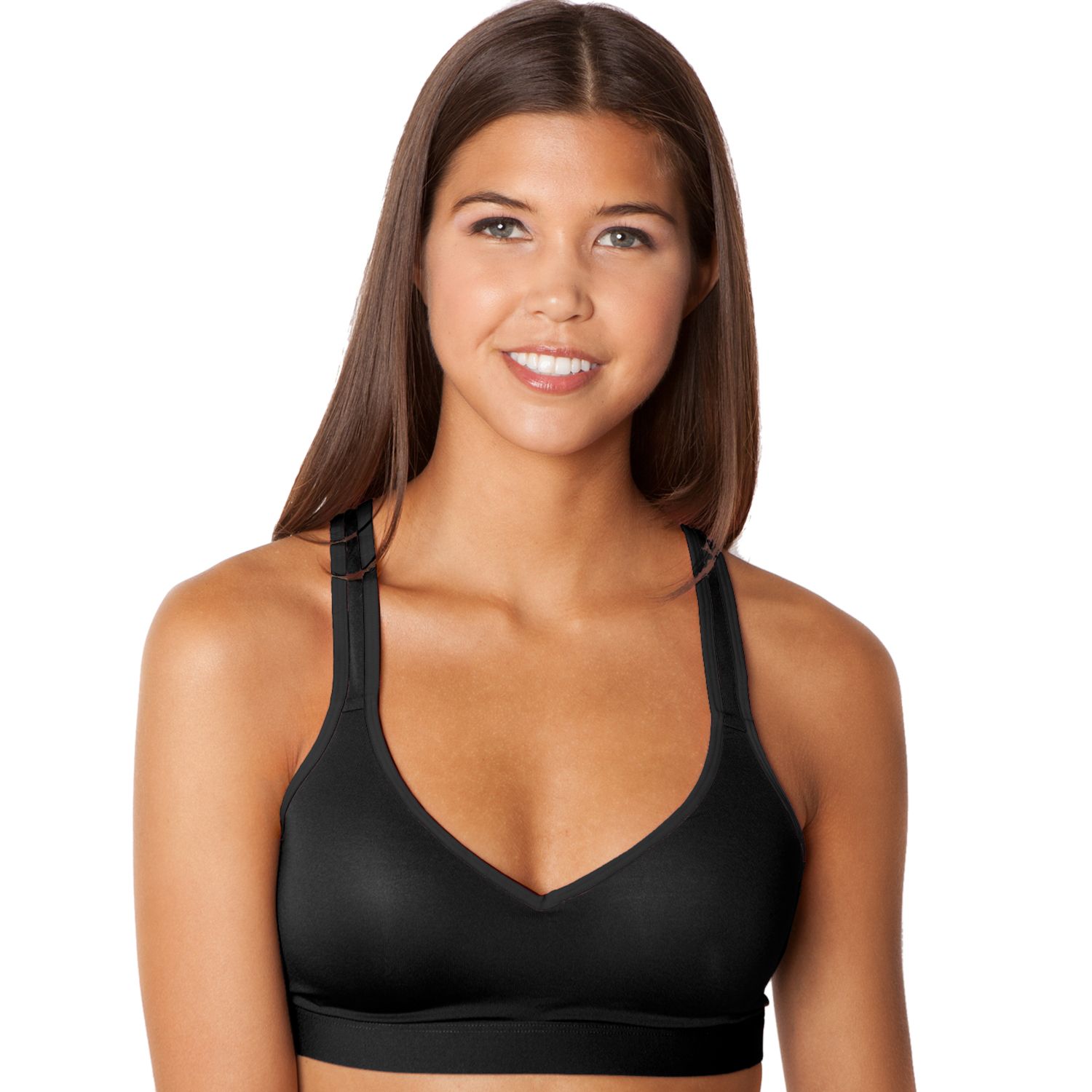 racerback push up sports bra