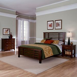 Cabin Creek 5-pc. King Headboard, Footboard, Bed Frame, 4-Drawer Dresser and Nightstand Set