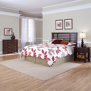 Cabin Creek 3-pc. Queen/Full Headboard, Nightstand & 4-Drawer Chest Set