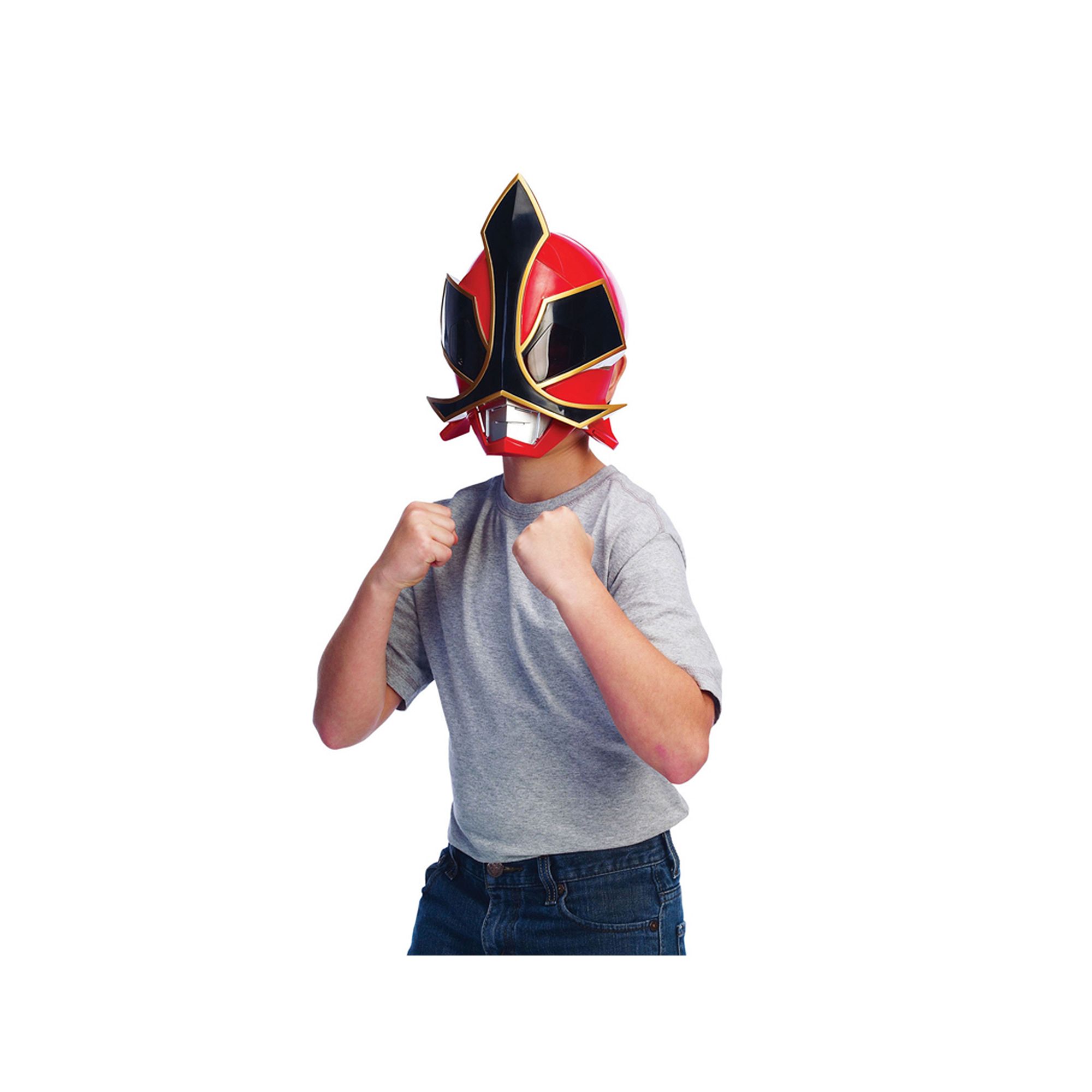 Power Rangers Shogun Helmet by Bandai, Red