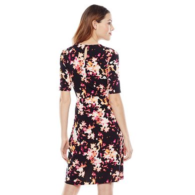 Apt. 9® Printed Pleated Dress - Women's