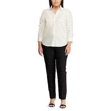 Plus Size Chaps No Iron Shirt