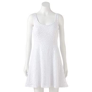 Apt. 9® Crochet Fit & Flare Dress - Women's