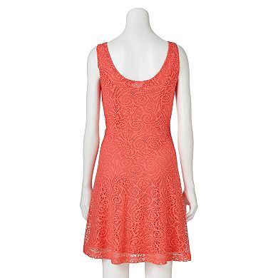 Apt. 9® Crochet Fit and Flare Dress - Women's