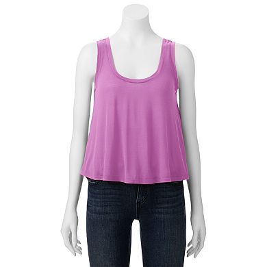 Eyelash Hi-Low Tank - Juniors