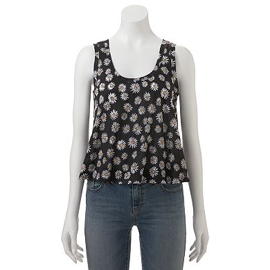 Eyelash Hi-Low Tank - Juniors