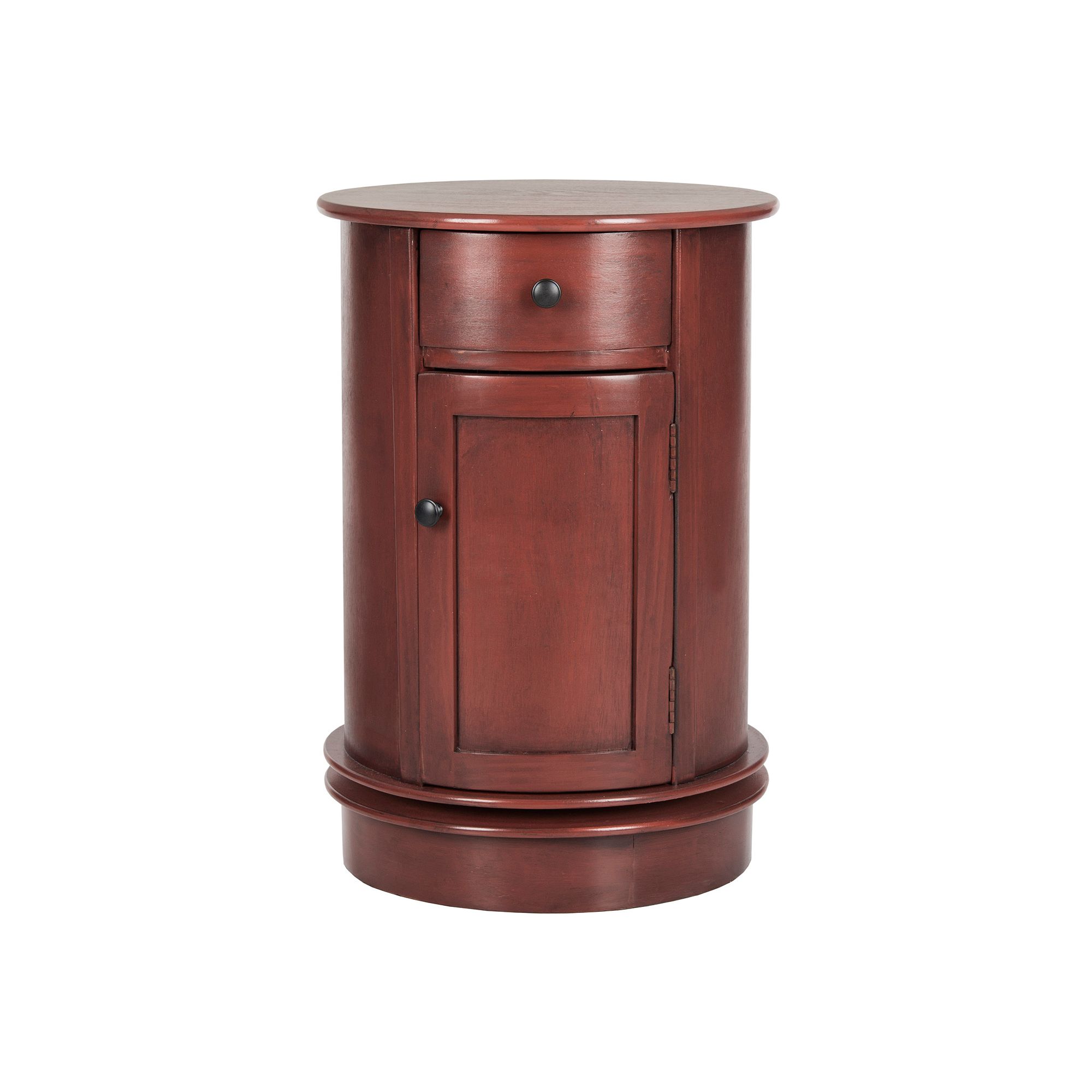 Safavieh Tabitha Oval Cabinet, Red
