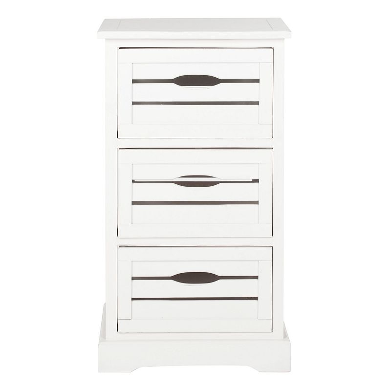 Safavieh Samara 3-Drawer Cabinet, White