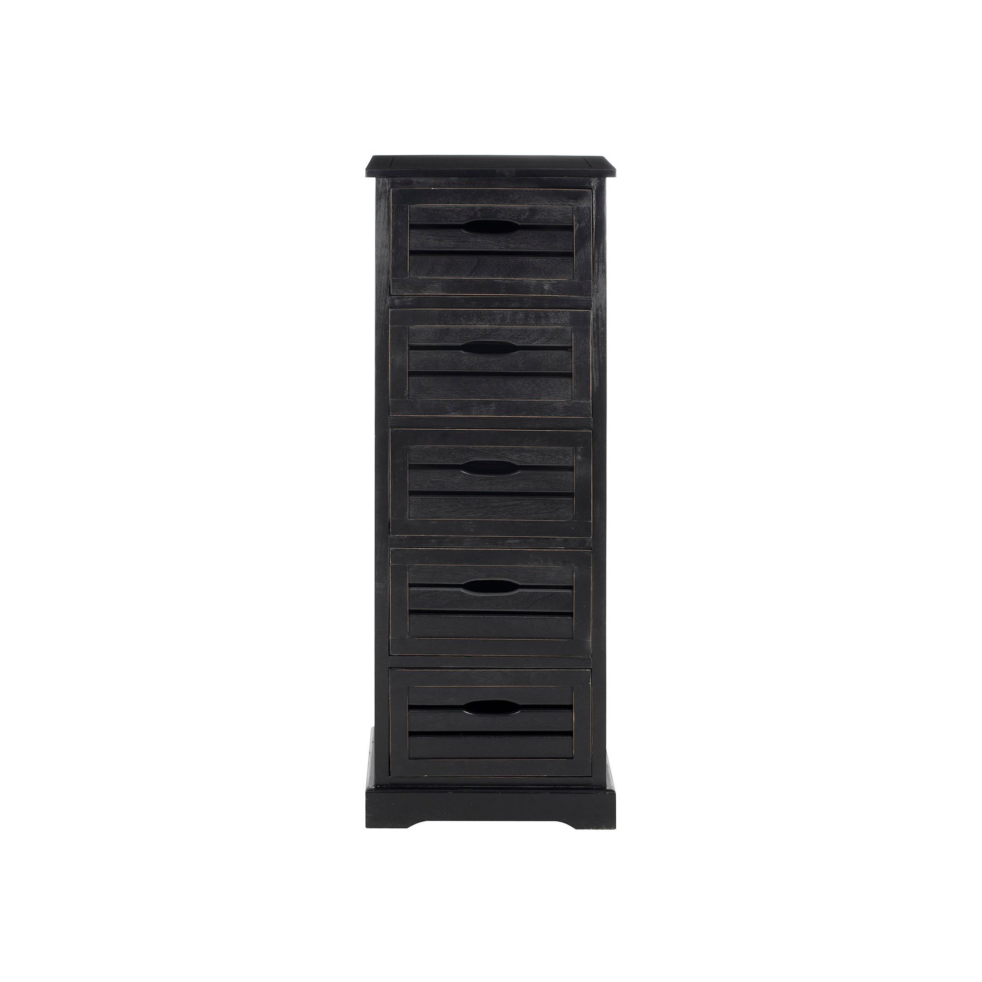 Safavieh Sarina 5-Drawer Cabinet, Black