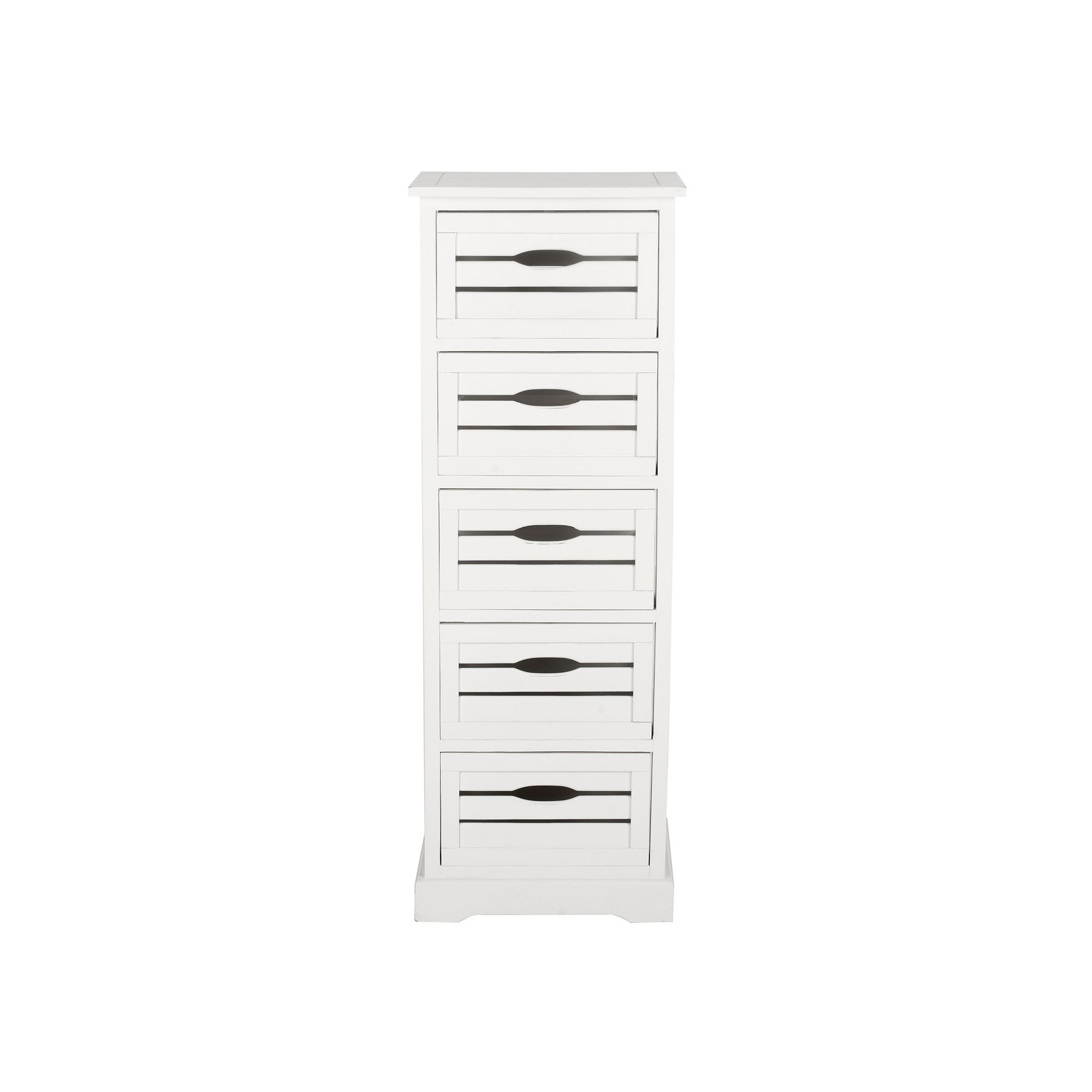 Safavieh Sarina 5-Drawer Cabinet, Distressed Ivory