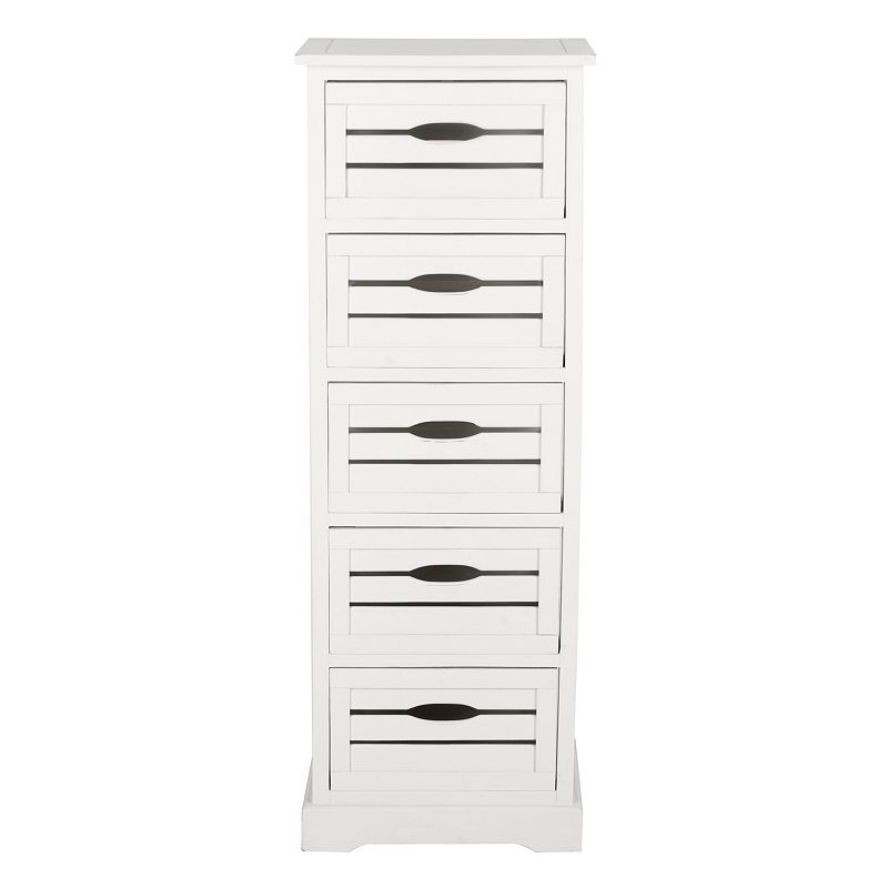 Safavieh Sarina 5-Drawer Cabinet, White