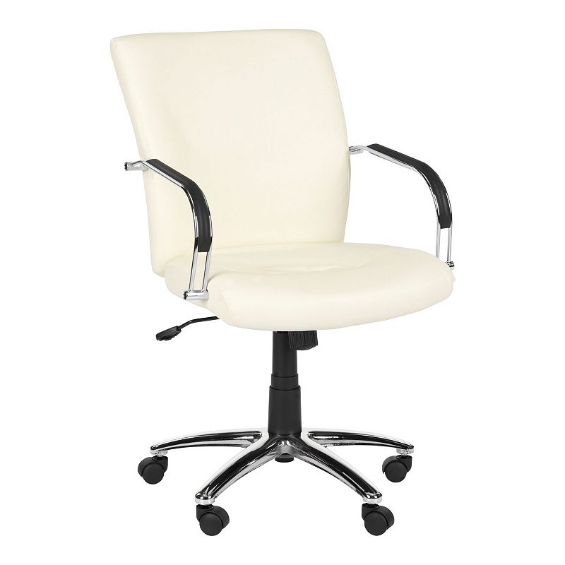 94961946 Safavieh Lysette White Desk Chair sku 94961946