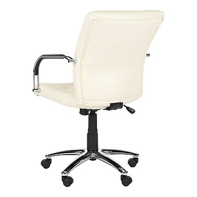 Safavieh Lysette White Desk Chair