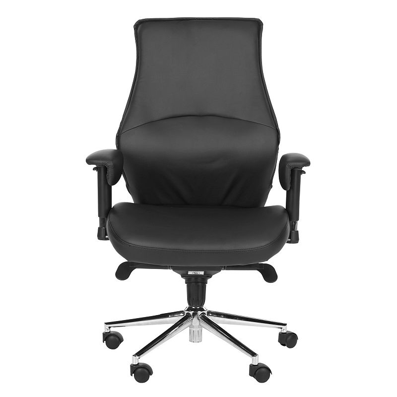 94964074 Safavieh Irving Desk Chair, Black sku 94964074