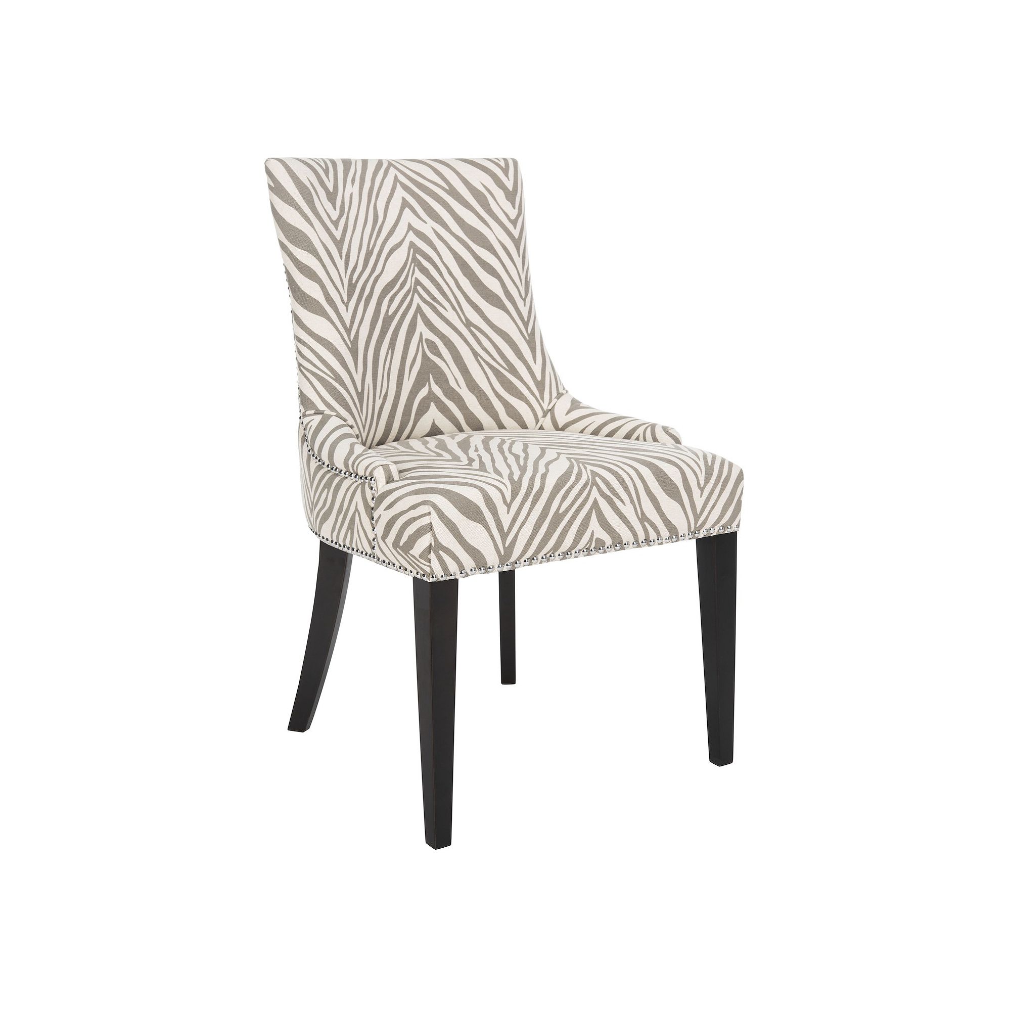 Safavieh Becca Gray Zebra Dining Chair