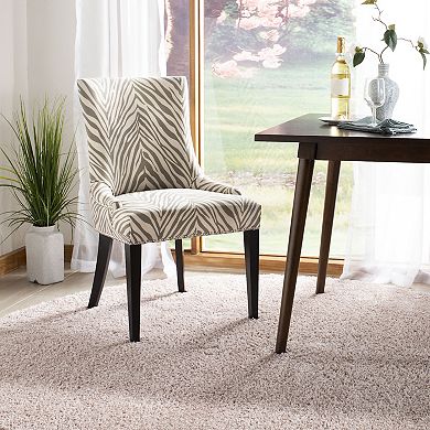 Safavieh Becca Gray Zebra Dining Chair