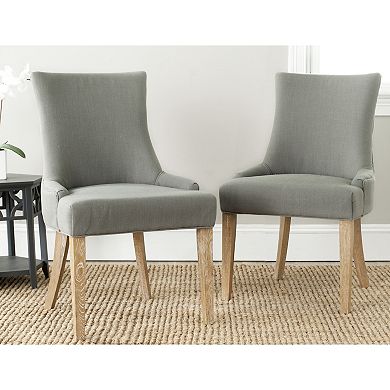 Safavieh Lester Granite 2-pc. Dining Chair Set