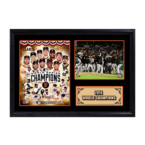 San Francisco Giants 2014 World Series Champions Photo Stat Frame