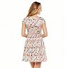 LC Lauren Conrad Floral Fit and Flare Dress - Women's