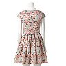 LC Lauren Conrad Floral Fit and Flare Dress - Women's