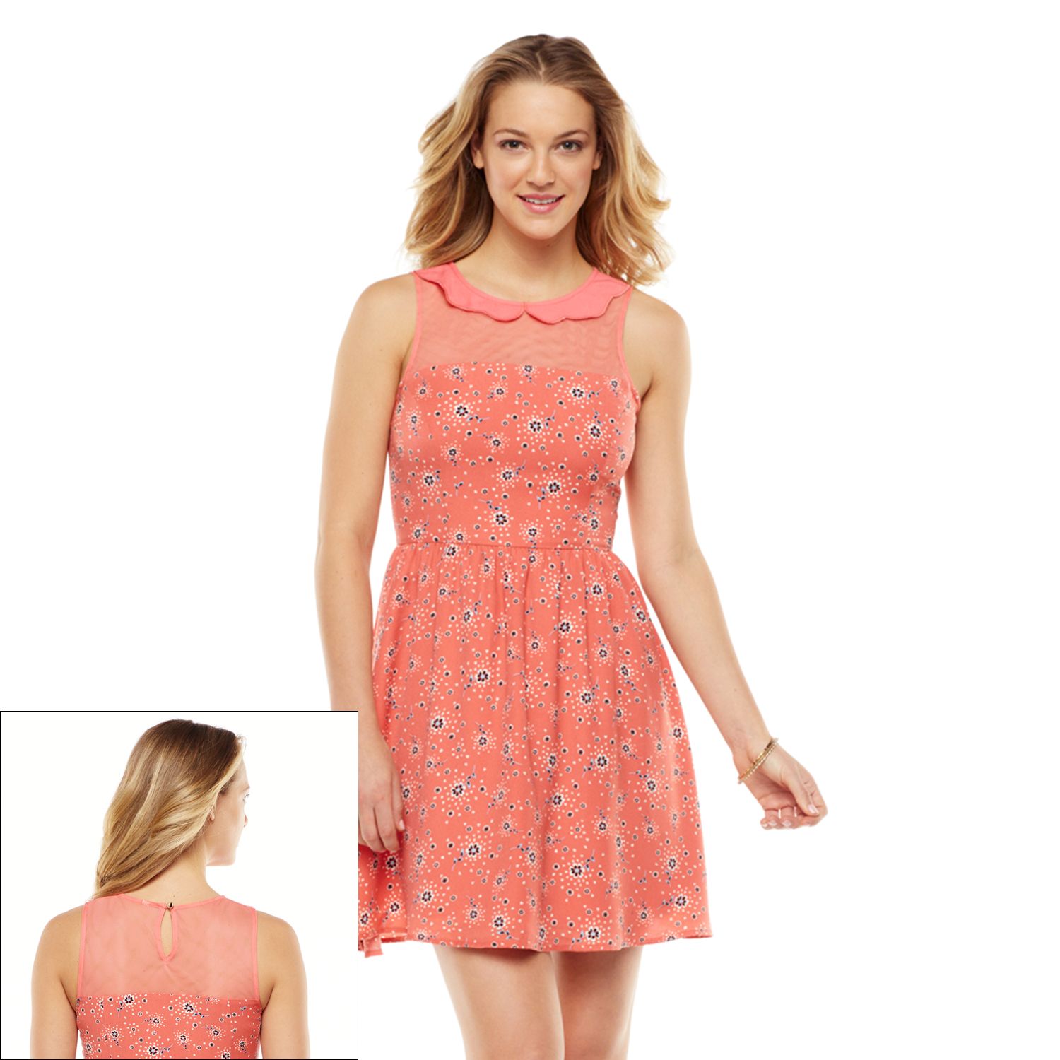 kohl's fit and flare dresses