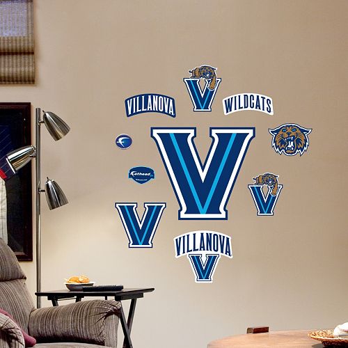 Fathead Villanova Wildcats Team Logo Assortment Wall Decals