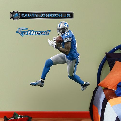 Fathead Jr. Detroit Lions Calvin Johnson Jr. Wall Decals