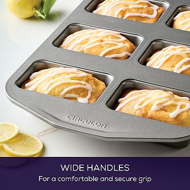 Circulon 6-Cup Nonstick Mini Loaf Pan