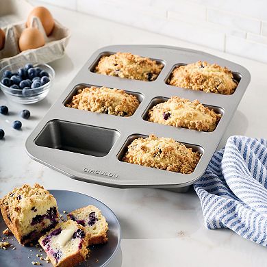 Circulon 6-Cup Nonstick Mini Loaf Pan
