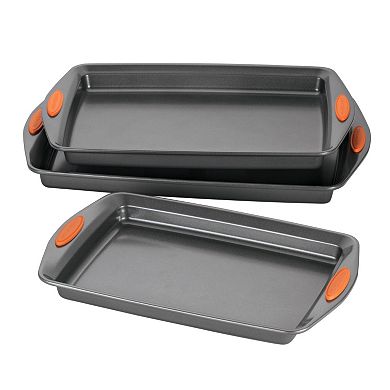 Rachael Ray Yum-o Oven Lovinâ 3-pc. Nonstick Cookie Pan Set