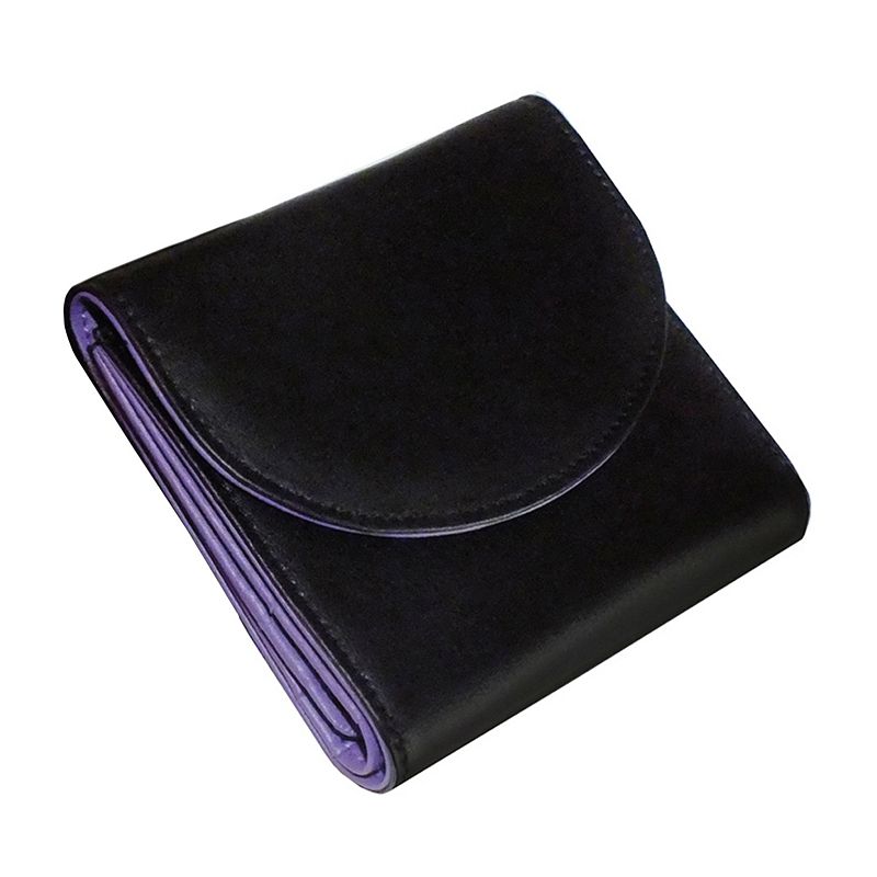 Royce Leather RFID-Blocking Wallet - Womens, Purple