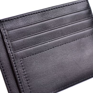 Royce Leather Nappa Prima Men's Card Case