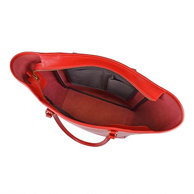 Royce Leather Charlotte Shoulder Bag