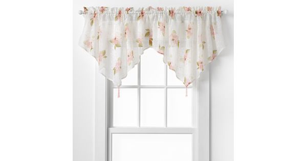 CHF Waterlilly Scroll Ascot Valance - 54 25