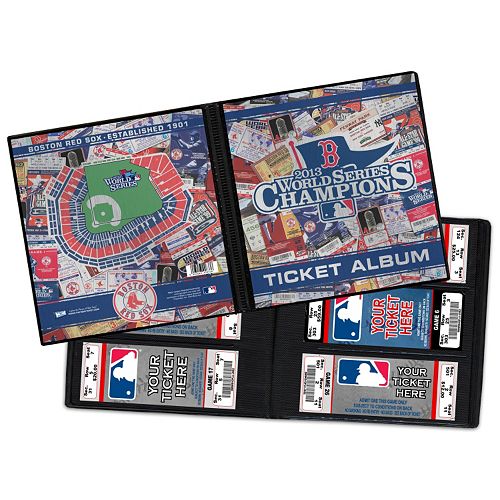 Boston Red Sox 2013 World Series Champions Ticket Album