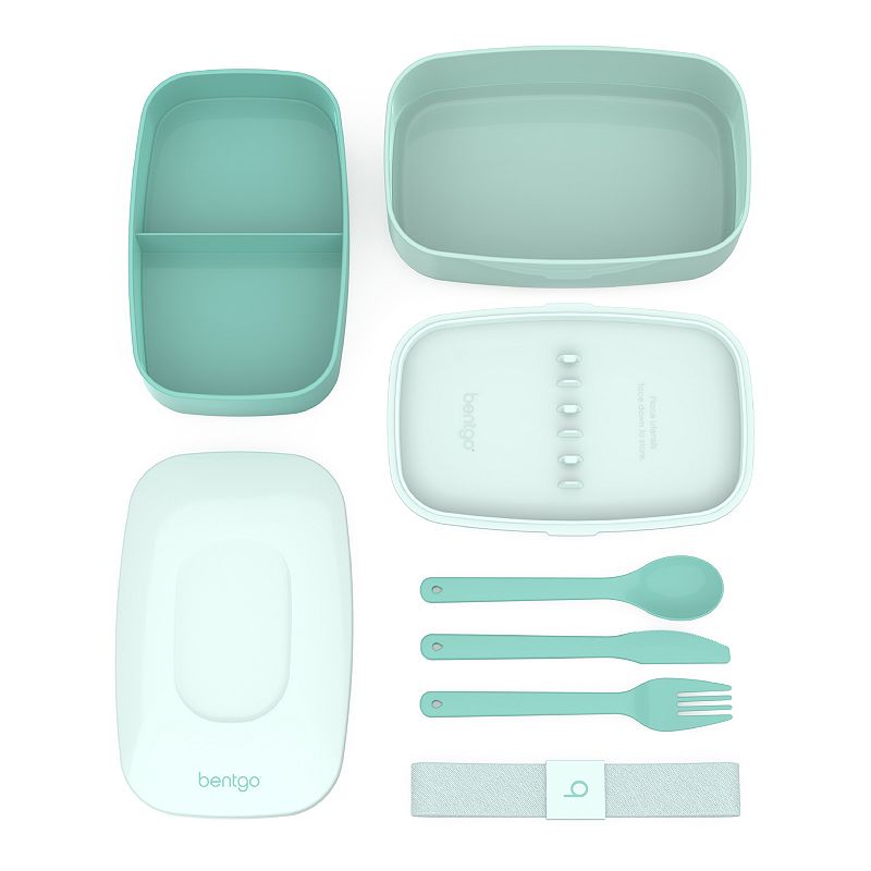 Bentgo All-In-One Stackable Lunch Box Solution, Blue