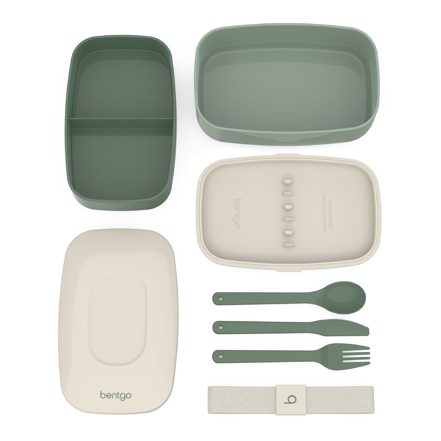 Stapelbare Lunchbox für Erwachsene,Thermobehälter 420 550ml Bento Box, Edelstahl