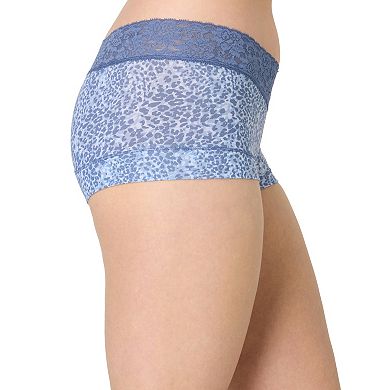 Maidenform Dream Cotton Lace-Trim Boyshort Underwear 40859