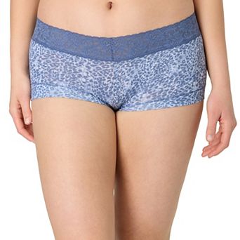 Maidenform® Dream® Cotton Lace-Trim Boyshort Underwear 40859