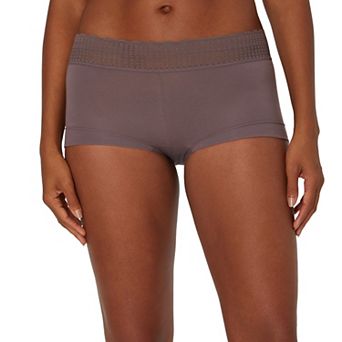 Maidenform® Dream® Cotton Lace-Trim Boyshort Underwear 40859