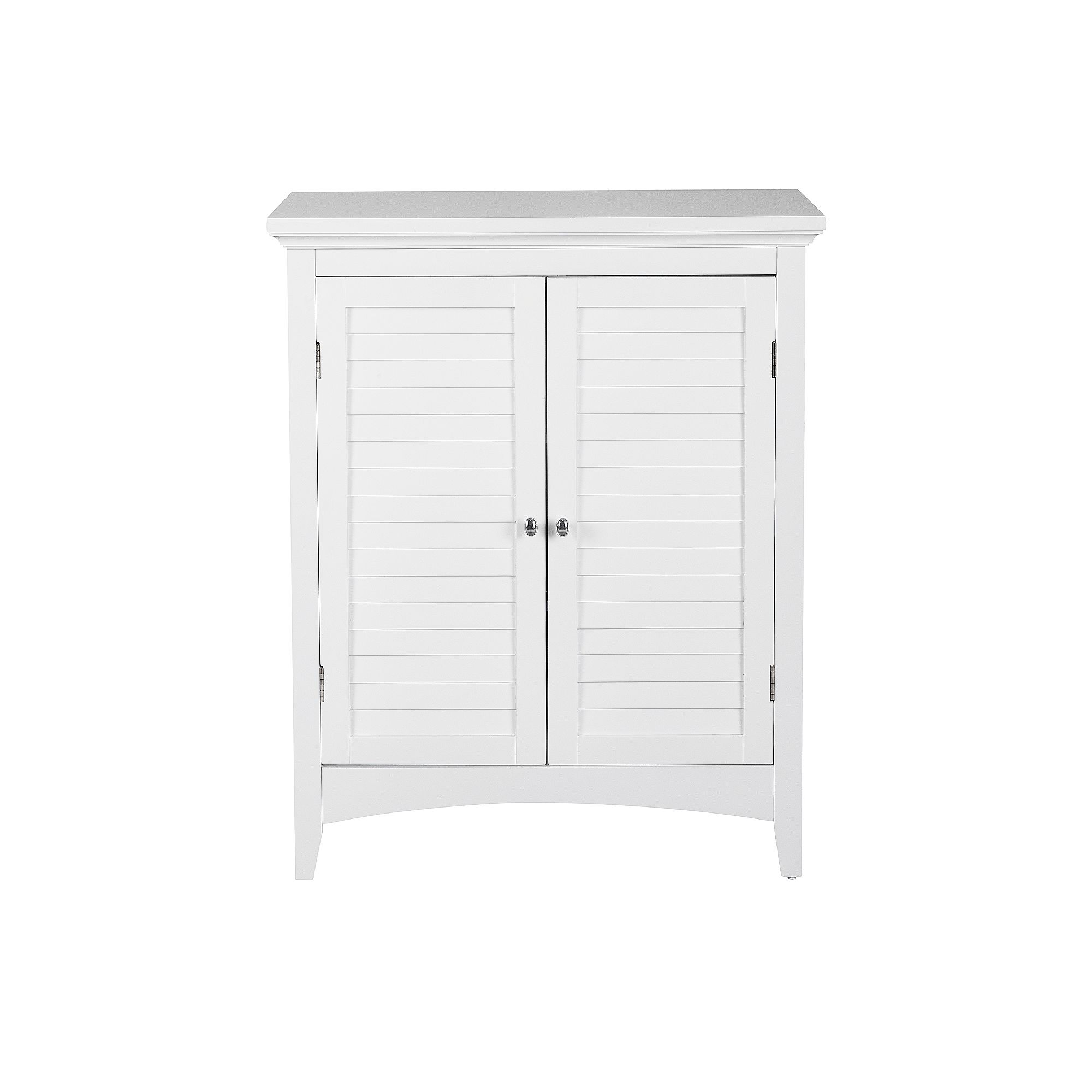 Elegant Home Fashions Saddie Floor Cabinet, White