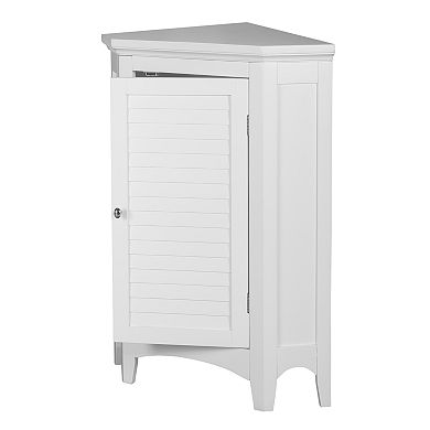 Elegant Home Fashions Saddie Corner Floor Cabinet