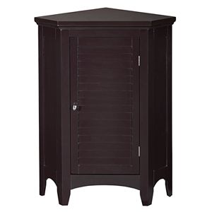 Elegant Home Fashions Saddie Corner Floor Cabinet